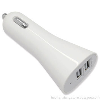 Dual Ports USB Car Charger for Sale